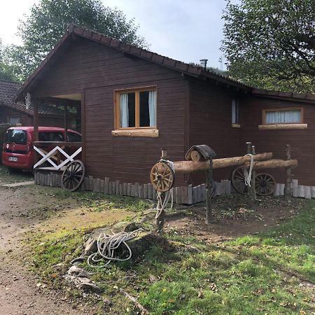 Hotel Camping Les Deux Pins Anould Exterior foto