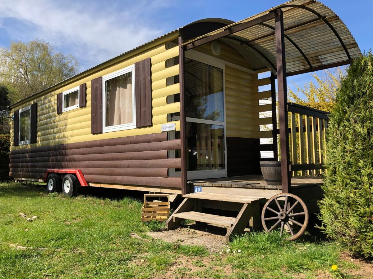 Hotel Camping Les Deux Pins Anould Exterior foto