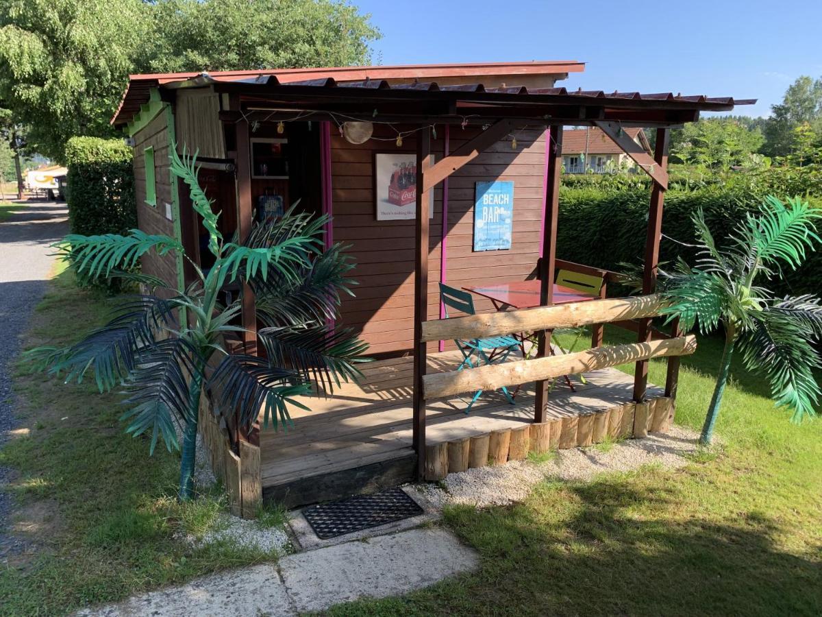 Hotel Camping Les Deux Pins Anould Exterior foto