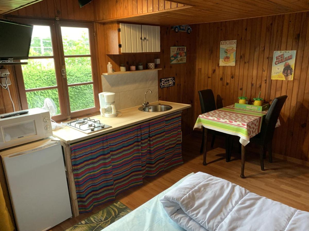 Hotel Camping Les Deux Pins Anould Exterior foto
